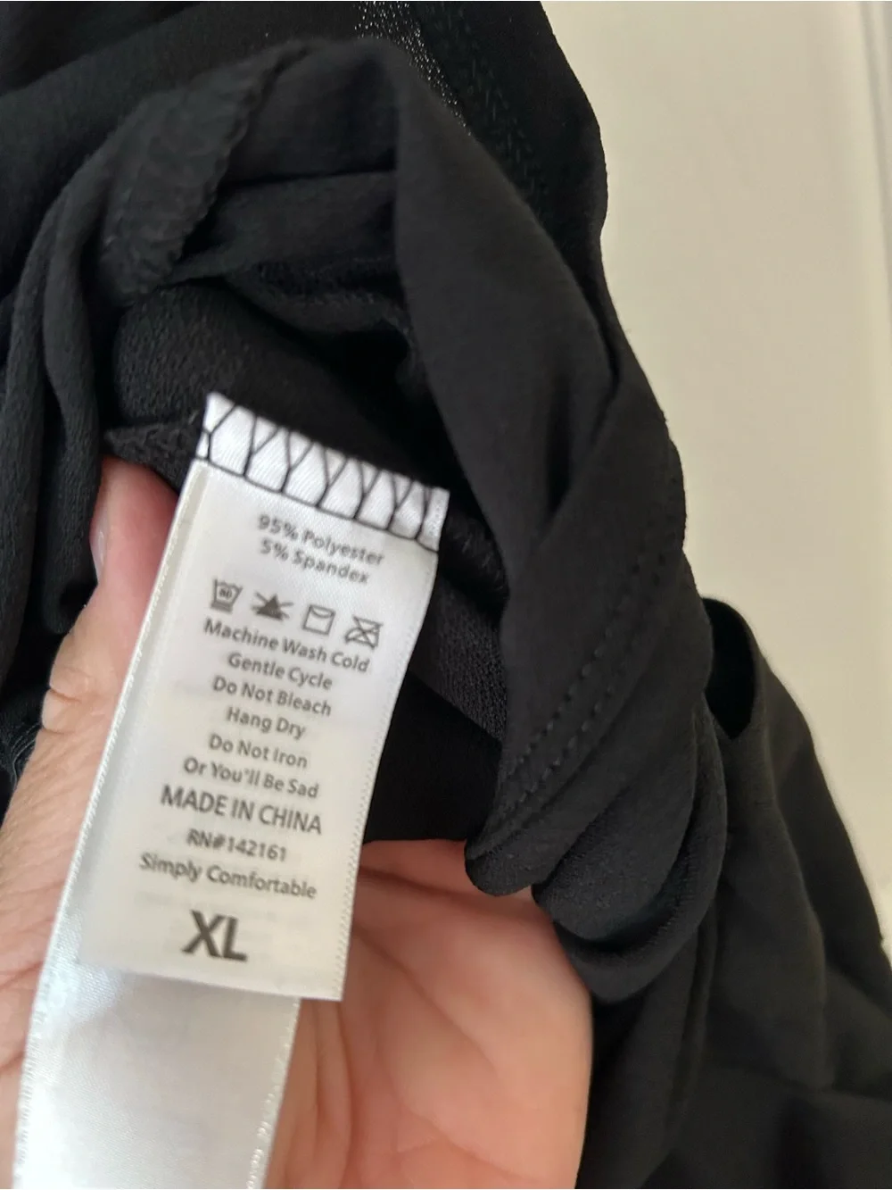 NWT LuLaRoe XL Black Leola jumpsuit.
